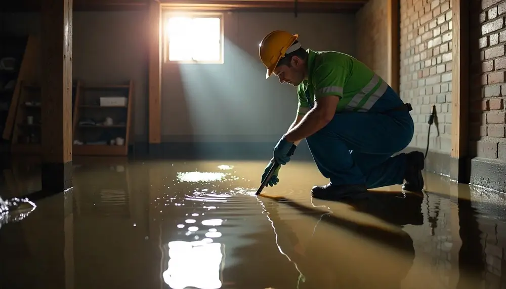 Professional water damage restoration services in Winston, GA